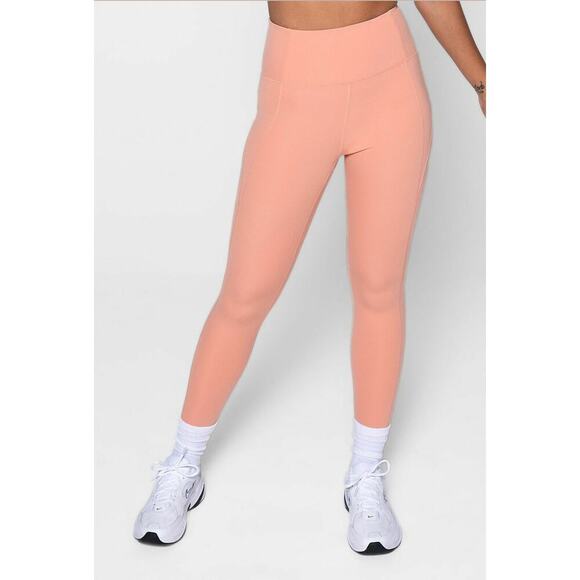 Girlfriend Collective High Rise Compressive Legging Size M Sherbert Activewear‎ - Picture 1 of 5